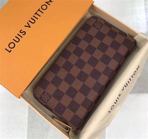 louis vuitton wallet damier ebene